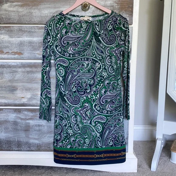 slim fit dress slacks Never Going Back Kelly Green Ruffled Dress main image 0